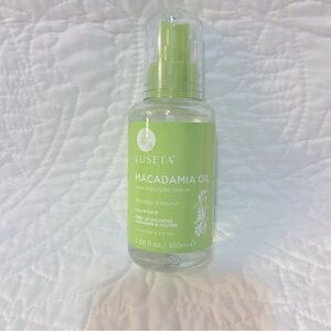LUSETA MACADAMIA OIL HAIR MOISTURE SERUM NEW